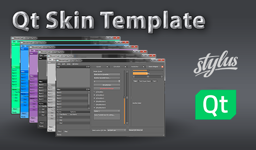 Qt Skin Generator Template