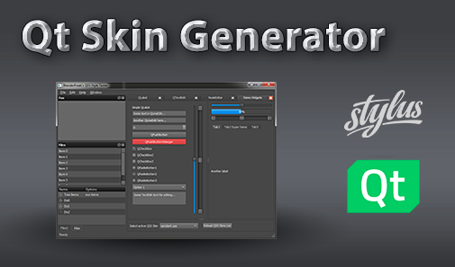Qt Skin Generator